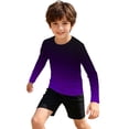 thumbnail image 4 of Boys Rash Gaurd Long Sleeve Sun Shirts Boy Swim Shirt Quick Dry Shirt Beach Boys Shirt 7-8 Years, 4 of 4
