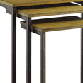 thumbnail image 3 of HomeRoots 493258 23.5 x 18 x 12 in. Black & Brown Solid Wood Rectangular End Table, 3 of 5