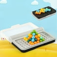thumbnail image 1 of 3D Brain Teaser Puzzle Game: Colorful Plastic Balls for Fun and Challenge, 1 of 5