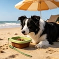 thumbnail image 5 of Dog Bowl Silicone Foldable Portable BPA-Free No Leak Travel Cup for Outdoor Camping Small Medium Pets by MPOISVA, 5 of 6