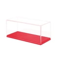 thumbnail image 2 of Lipstore Acrylic Model Car Display Case 1/43 Protection Countertop Display Stand Showcase Red, 2 of 8