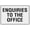 Warning Sign 5, variant on Enter (Left Arrow) Sign 8"x12" - Aluminum Tin Warning for Home Outdoor Garden, High-Visibility Directional Decor
