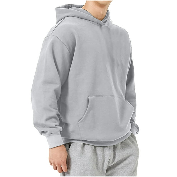 Sudadera con capucha para hombre, chaqueta informal de invierno con cremallera y bolsillo de forro polar, blusa para hombre