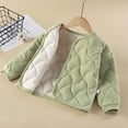 thumbnail image 4 of XXWXYD Kids Boys Girls School Coat Cotton Padded Jacket Inner Liner Jacket Winter Outerwear Warm Puffer Padded Coat Cold Weather Cotton Padded Warmth, 4 of 9