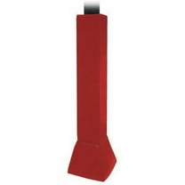 First Team FT80P Foam-Vinyl Premium Pole Pad for 6 x 8 in. Square Poles44; Grey