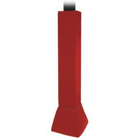 First Team FT80P Foam-Vinyl Premium Pole Pad for 6 x 8 in. Square Poles44; Grey