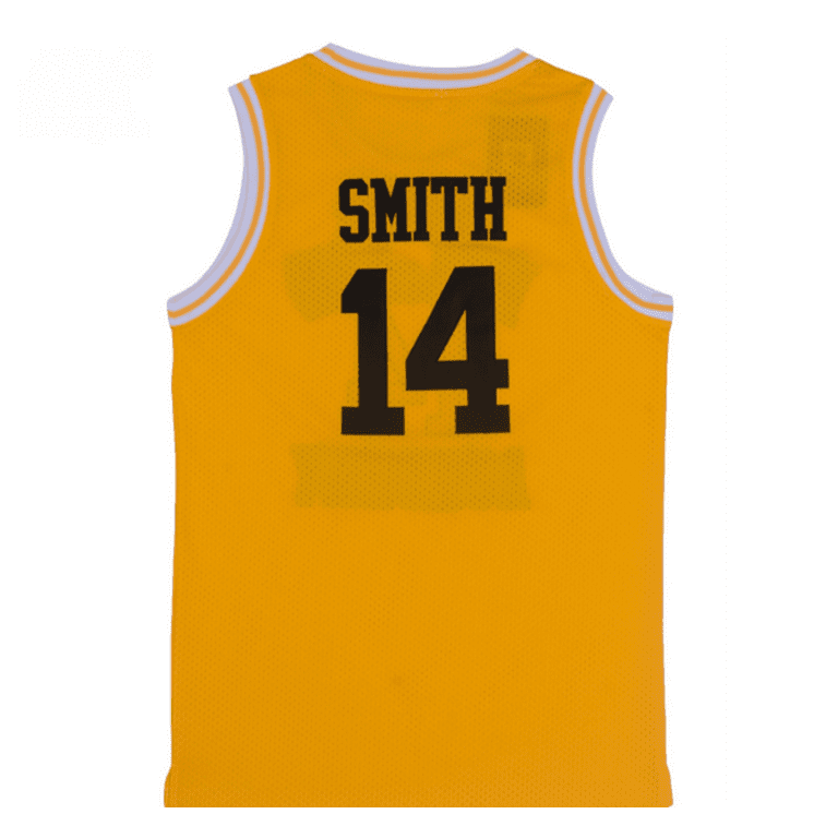 Will Smith #14 Bel Air Yellow Basketball Jersey - Mens Medium - Walmart.com Will Smith #14 Bel Air Yellow Basketball Jersey - Mens Medium - Walmart.com