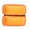 Lined Orange, variant on EVA Storage Bag For JBL Flip 7 Speaker, Portable Bluetooth Speaker Hard Carrying Case Flip 7 Protective Storage Holder Bag with Shoulder Strap