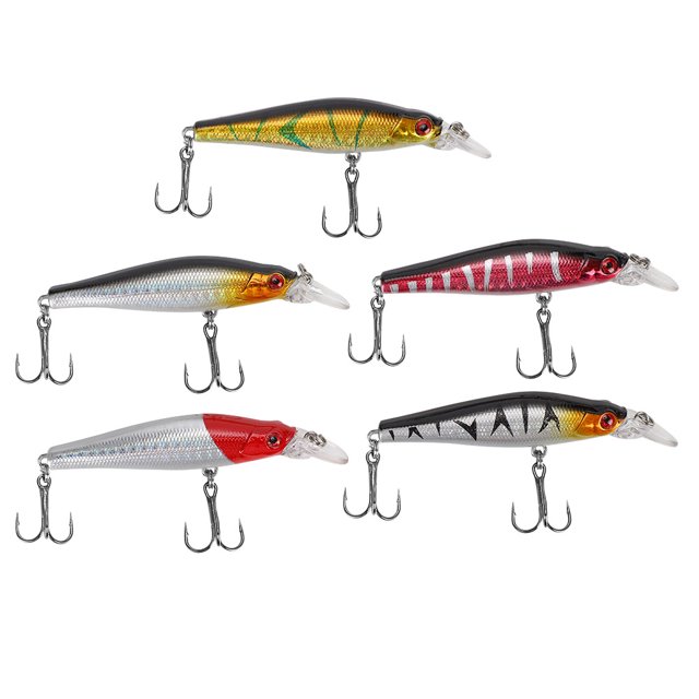 Señuelos de pesca, pececillo de plástico profesional, cebo de pesca Artificial, señuelos de pesca duros, calidad inigualable