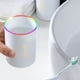 thumbnail image 5 of Portacepillos de dientes portátil de PP de bronce para acampar, juego de vasos para cepillos de dientes de viaje de gran capacidad en oro blanco, 5 of 7