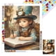 thumbnail image 1 of Con Cuentas Cuadradas 5D DIY Kit Mágico para Del Arte 40x50cm, 1 of 9