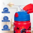 thumbnail image 3 of MAGMA LIFE Termo para Niños SipperKid, 500 ml, Acero Inoxidable de Doble Pared, Popote Flexible Antiderrames, Mantiene Bebidas Frías 12 h, Apto para Lavavajillas, Diseño Infantil, 3 of 8