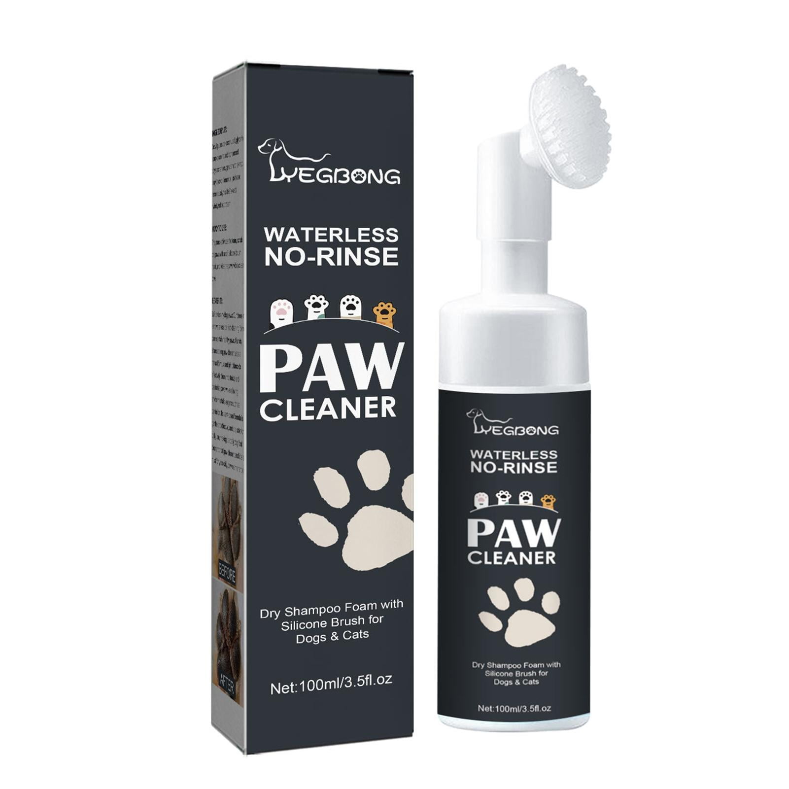 Pet Paw Cleaner Foot Cleaner Foam Dog Cat Paw Deep Cleaning Foot +Brush  Head