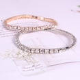 thumbnail image 4 of Women's Bracelet Rhinestone Five-Pointed Star Heart Moon Assorted Stretch Bracelet Bangle Bracelet, 4 of 10