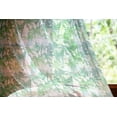thumbnail image 2 of Palm Leaf Tulle Curtains with Rod Pocket, Exotic Fantasy Abstract Coconut Tree Silhouettes Green Jungle, Sheer Drape for Wedding Party 2 Panels, 7 Sizes, Forest Green Lime Green, by Ambesonne, 2 of 3