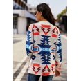 thumbnail image 2 of AMERTEER Womens 2022 Fashion Open Front Long Sleeve Cardigans Sweaters Coats with Pockets, 2 of 4