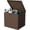 Brown B 80Gal, variant on 80 Gallon Outdoor Storage Box, Large Resin Deck Box with Hydraulic Air Rod, Weatherproof & Lockable Outdoor Storage Bin for Patio Cushions, Garden Tools, Pool Supplies, Porch, Brown