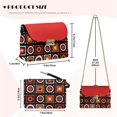 thumbnail image 6 of KUIFORTI Geometric figure Leather Crossbody Bags Portability Lightweight Medium Shoulder Handbags Hard-Wearing Fashion Small Bag with Removable Chain for Day & Night, 6 of 6