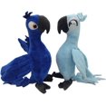 thumbnail image 3 of Blue Parrot Stuffed Animal Plush Toy (Dark Blue Parrot), 3 of 5