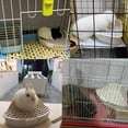 thumbnail image 5 of Hamiledyi Arena para Conejitos, Inodoro para Mascotas, Orinal, Entrenador, Bandeja Esquinera, Caja de Cama para Animales pequeños, Conejillo de Indias, hurón, hámster, Conejo Enano (Blanco), 5 of 5