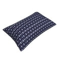 thumbnail image 2 of Fotbe Purple and Blue Squares Pillow Cases - Envelope Closure - Luxury, Extra Soft, Cooling Pillow Covers - Wrinkle, Fade, Stain Resistant-16"x24", 2 of 8