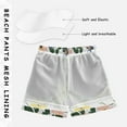 thumbnail image 3 of FORMRS Boys Swim Trunks Quick Dry Mesh Liner Boardshorts Sizes XS-XL, Retro Colorful Flowers, 3 of 7
