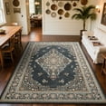 thumbnail image 3 of TWINNIS 6'x9'Area Rug Non-Slip Indoor Carpet Soft Rug for Living Room,Black, 3 of 8
