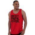thumbnail image 5 of Best Papa Ever Worlds Greatest Dad Tank Top Sleeveless Tee Men Brisco Brands M, 5 of 5