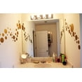 thumbnail image 5 of Gold Polka Dots Wall Decals Stickers Vinyl Circle Kids Room Decor Includes 63 Dots1"-6.5", 5 of 6