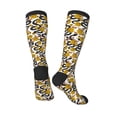 thumbnail image 4 of Fotbe Snake And Rose print Women's Men's Novelty Crew Socks Cotton Socks Knee High Socks for Walking,Running,Nurses,Pregnancy, 4 of 9