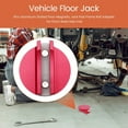 thumbnail image 2 of 1Pcs Aluminum Slotted Floor Magnetic Jack Pad Frame Rail Adapter for Pinch Weld Side Pad, 2 of 7