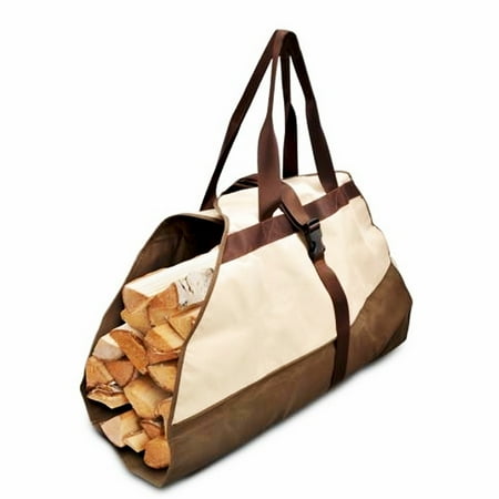 Armor Shield Patio Firewood Log Rack Carrier 40"L x 25"(Opened) Shoulder Strap 55" (Extended)