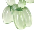 thumbnail image 5 of 5" x 10" Green Resin Tinted Ballon Dog Sculpture, by DecMode, 5 of 9