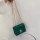 thumbnail image 2 of Bolso Mini de hombro de Color puro para mujer elegante, bandolera con cadena de cuero PU para mujer, 2 of 6