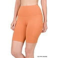 thumbnail image 3 of TheLovely Women & Plus Workout Yoga Running Compression Exercise Biker Shorts with Side Pockets, 3 of 4