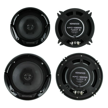 9 250 Watt Speaker - 2) Kenwood KFC-1366S 5.25