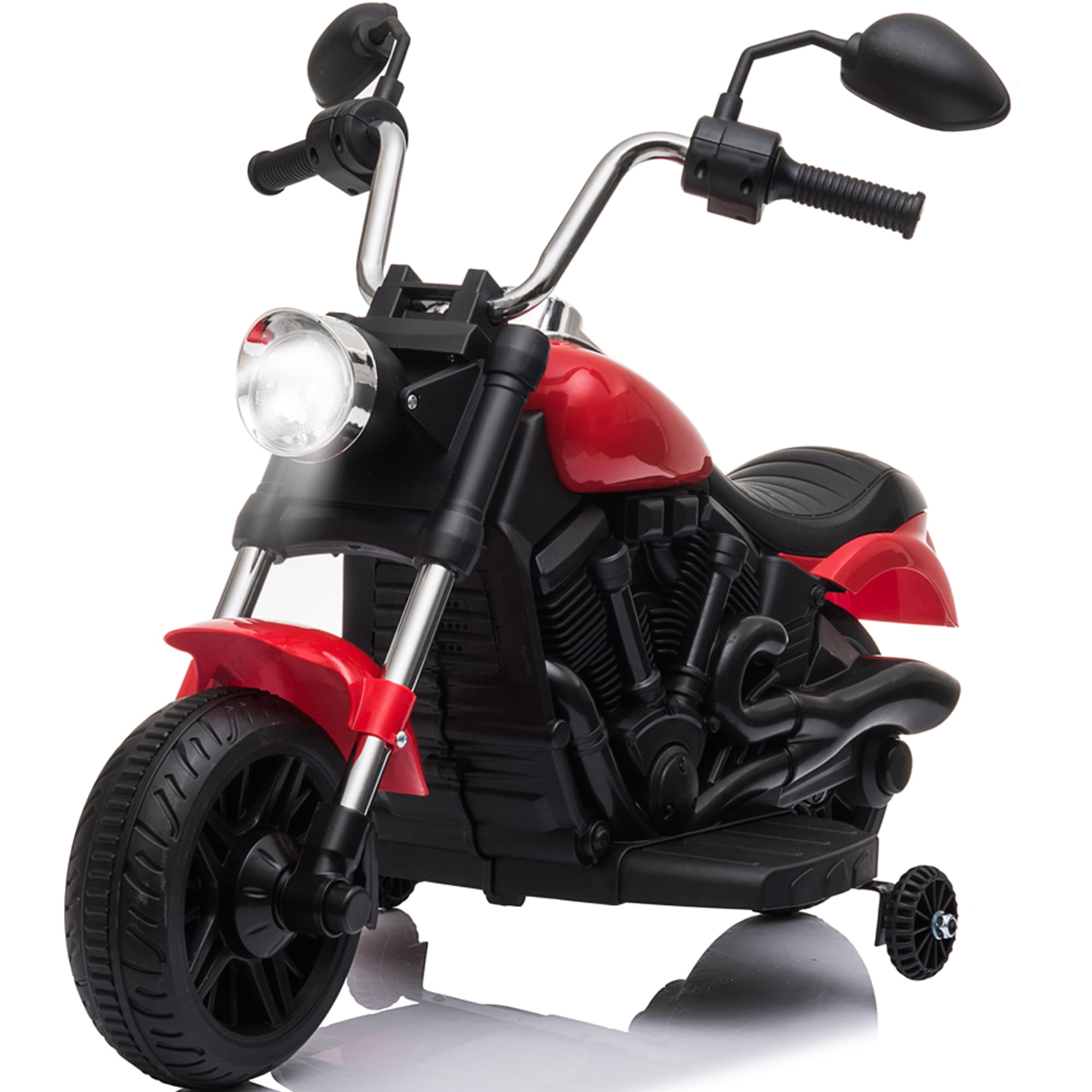 Hikiddo 6V Kids Ride on Chopper Motorcycle, 3Wheeler Electric