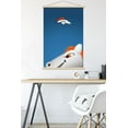 thumbnail image 5 of NFL Denver Broncos - S. Preston Mascot Miles 20 Wall Poster with Wooden Magnetic Frame, 22.375" x 34", 5 of 5