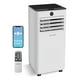 thumbnail image 2 of Aire Acondicionado Portátil 8000 BTU con WiFi SereneLife, Pequeño, Modos Frio, Ventilador, Cobertura de 32 M2, Temporizador 24 Horas y Kit de Montaje para Ventana Incluido, 2 of 9