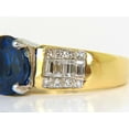 thumbnail image 3 of GIA 4.93CT NATURAL TOP GEM SAPPHIRE DIAMOND RING CLASSIC SET, 3 of 12