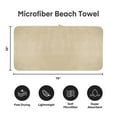 thumbnail image 6 of JML 2-Pieces Coral Fleece Large Bath Towel Set For Bathroom, Quick Dry Ultra Absorbent 40"x80", 6 of 7