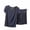 A01-Blue, variant on Yeaiivve 2026 Bamboo Viscose Pajamas Sets Women 2 Piece Soft Breathable 2 Piece Crew Neck Short Sleeve Tops Flowy Pleated Ruffle Shorts Sleepwear Beige,L