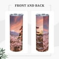 thumbnail image 4 of PAYOHTO Mount Fuji Cherry Blossom 20 Oz Stainless Steel Mug Tumblers Cup for Men Women Insulated Slim Thin Travel Tumbler, 4 of 7