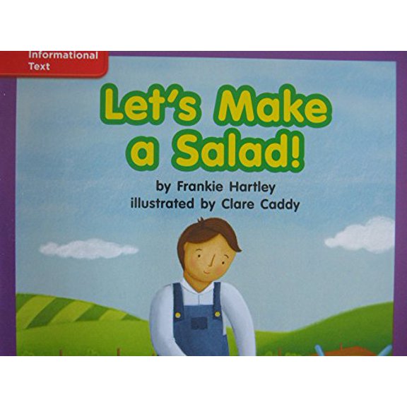 Pre-Owned Reading Wonders Leveled Reader Let's Make a Salad!: Ell Unit 5 Week 3 Grade K (Spiral-bound) 0021193584 9780021193585