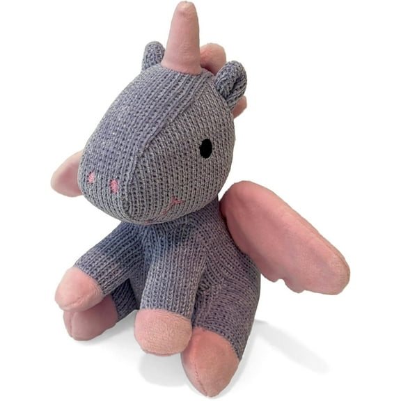 Little Jupiter 8" Unit Unicorn Plush Toy in Purple & Pink