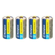 (4) Westinghouse RCR123A 3 Volt Lithium ion Li-ion Rechargeable Batteries  for use in Wireless Security Cameras, Digital Cameras, Thermal Scopes, Golf Range Finders, Electronic Toys; UL & CE Certified