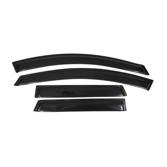KAIHUIXING Z51 Window Visors Rain Sun Guard Vent 4pcs Acrylic Left Right for Nissan for Murano 2009-2014 Smoke/Tinted Slim Style 4CAR-WD-NMUR09