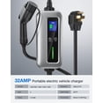 thumbnail image 4 of Nilight EV Charger Level 2, 32 Amp 240V, 25ft Cable SAE J1772 Portable Electric Car Charger with NEMA 14-50P Plug, Adjustable Current/Delay Timer, 4 of 8