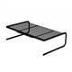 thumbnail image 2 of Soporte de malla metálica para monitor, caja de almacenamiento de escritorio de madera estable para cajas multimedia y TV. Negro medio, 2 of 7