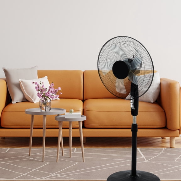 CATIEBYE As Material Fan Blades Transparent for Summer and Stable